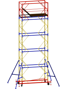 Вышка - Тура ВСР-2 (0.7 м х 2.0 м). Высота 6.4 м (4 секции)_0720104