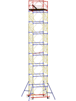 Вышка - Тура ВСР-5 (1.6 м х 1.6 м). Высота 11.3 м (8 секций)_1616108